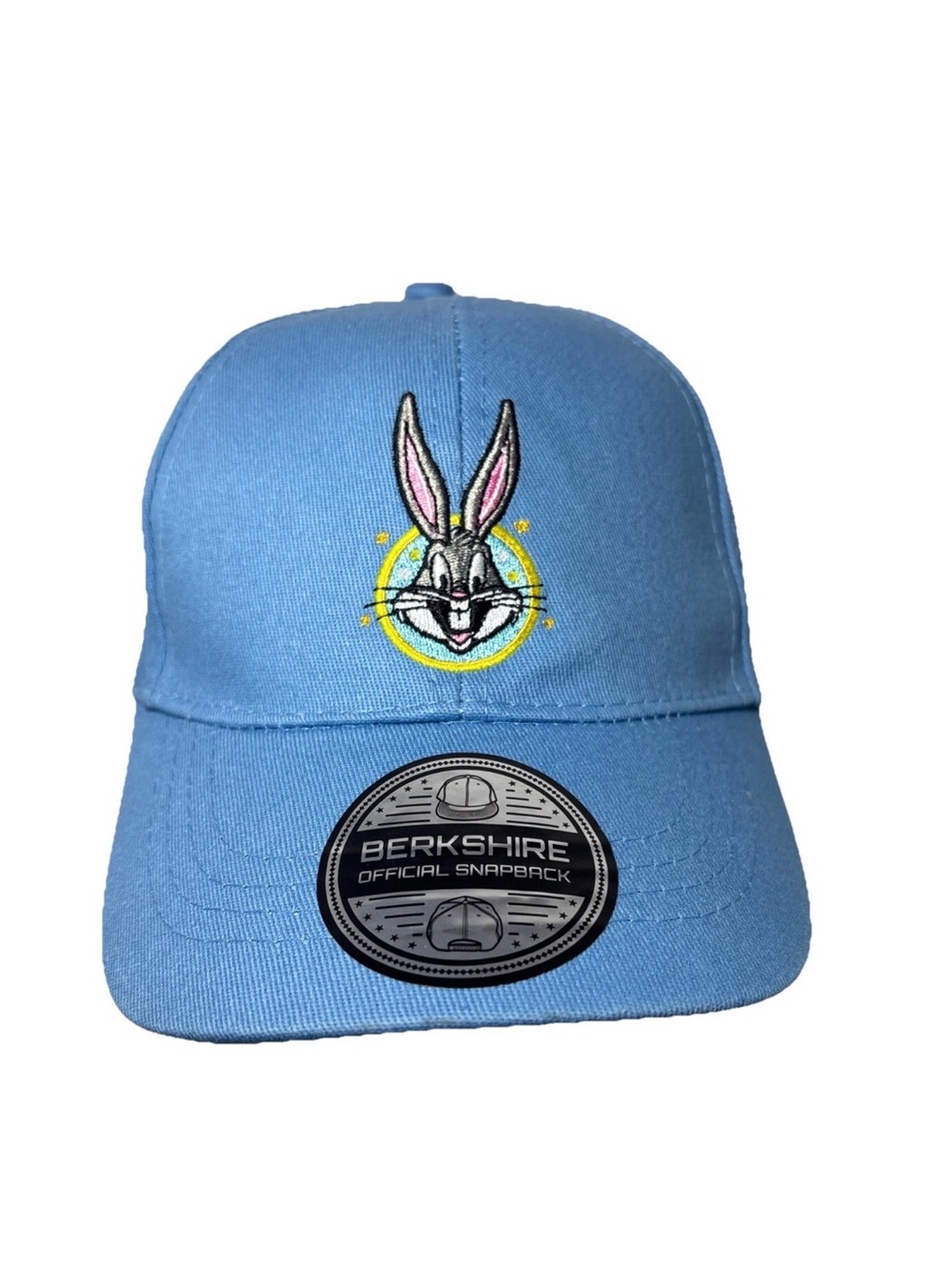 Looney Tunes Official Bugs Bunny Girls’ Blue Hat, Adjustable Berkshire Snapback